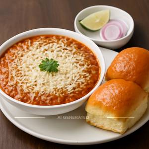 Cheese Pav Bhaji [2 Pav]