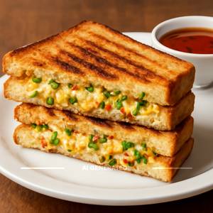 Chilli Cheese Grilled Sandwich