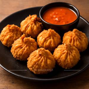 Paneer Kurkure Momos