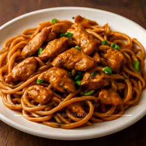 Chicken Black Pepper Noodles