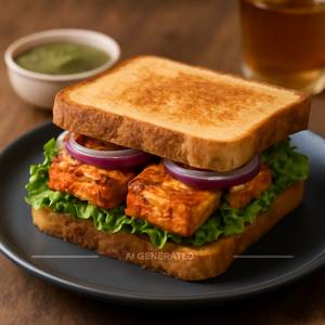 Paneer Tikka Sandwich