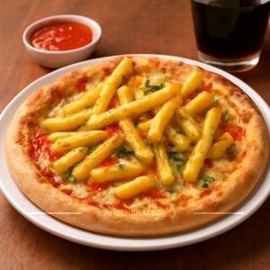 French Fries Pizza