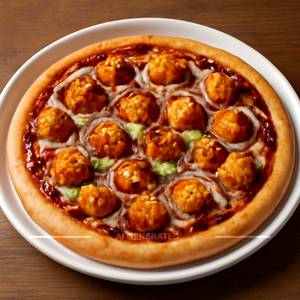 BBQ Paneer Pizza