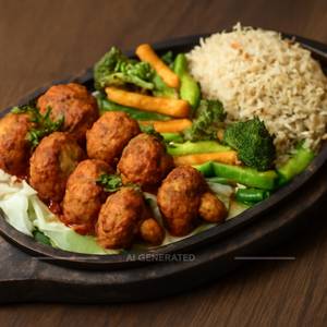Mushroom Tikka Sizzler