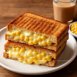 Cheesy Corn Sandwich