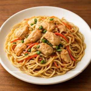 Chicken Noodles Half