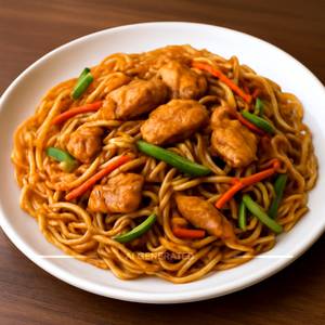 Chicken Singapuri Noodles