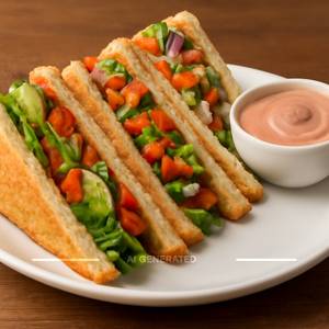 Veg Club Sandwich