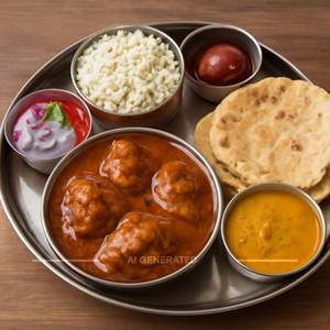 Rara Chicken Thali