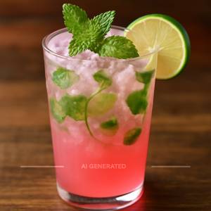 Bubble gum mojito
