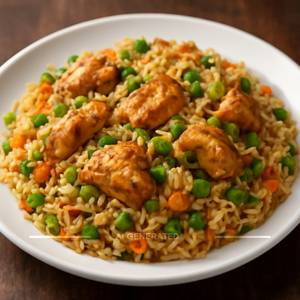 Chicken Garlic Rice
