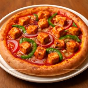Spicy Paneer Tikka Pizza