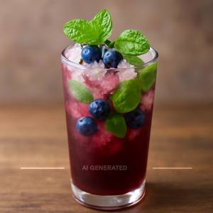 Blue Berry Mojito