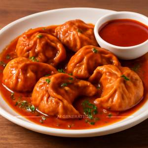 Chicken Schezwan Momo [6 Pieces]