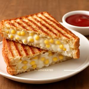 Cheese and Corn Sandwich
