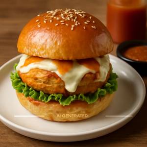 Peri Peri Cheese Burger
