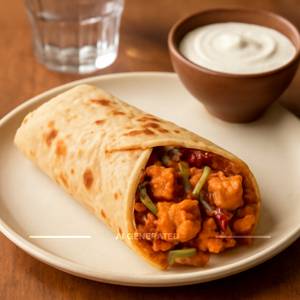 Paneer Cheese Shawarma