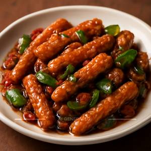 Baby corn chilli