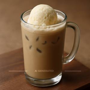 Cold Coffee With Ice Cream