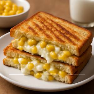 Cheese Corn Sandwich