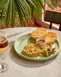 Egg Bhurji Platter