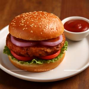 Spicy Veg Burger