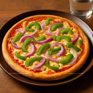 Onion Capsicum Pizza [10 Inches]