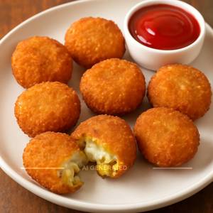 Cheese corn nuggets