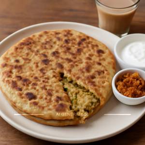 Aloo Pyaz Paratha  