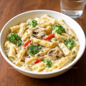 White sauce pasta