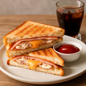 Chicken Ham & Cheese Sandwich