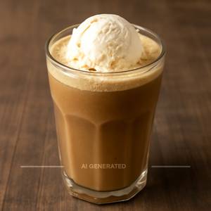 Cold Coffee With Ice Cream