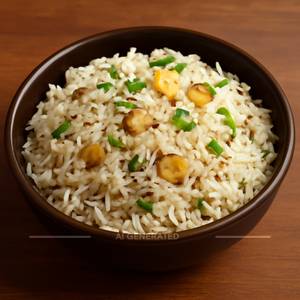Jeera Garlic Rice
