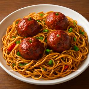 Noodles With Manchurian