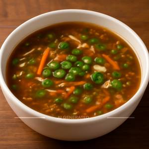 Veg hot and sour soup