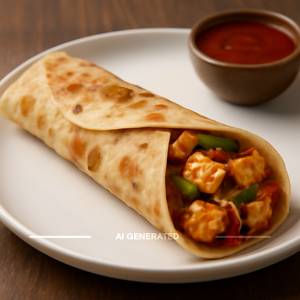 Paneer Chilli Roll