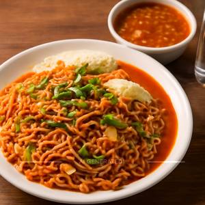 Veg Triple Schezwan Noodles