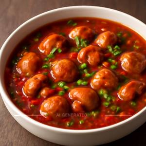 Mushroom Chilly Gravy