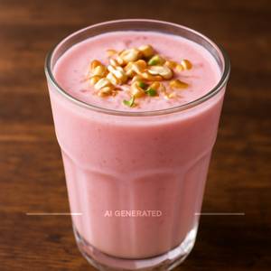 Rose Kaju Thick Shake