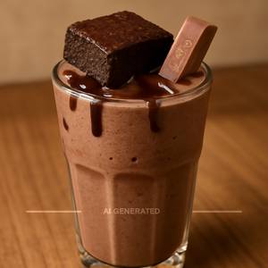 Kit Kat Brownie  Shake