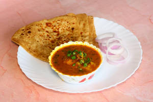 Aloo Subji With [4] Plain Paratha