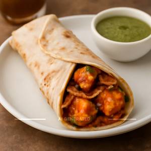 Chilli Paneer Roll