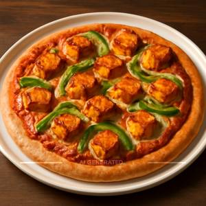 Tandoori Paneer Tikka Pizza