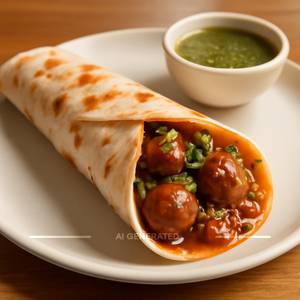 Veg Manchurian Roll
