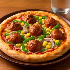 Veg Manchurian Pizza