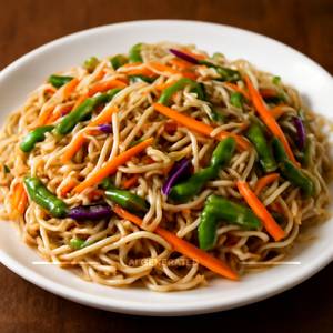 Veg hakka noodles