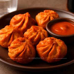 Paneer Peri Peri Momos