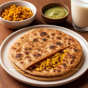 Paneer paratha