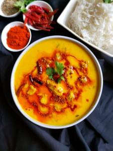 Kadhi Pakoda [Half] With Jeera Rice [Half]