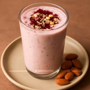 Gulkand Badam Shake